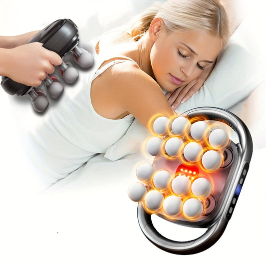 9 Massage Modes 30 Intensity Levels High Power Deep Tissue Massager Muscle Awakening Relaxation and Recovery V1102-AMY16T001