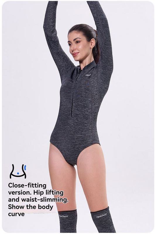 2MM jellyfish suit diving wet clothes jellyfish suit snorkeling swimsuit super elastic skin-friendly 2-piece V1102-AQ-012-M