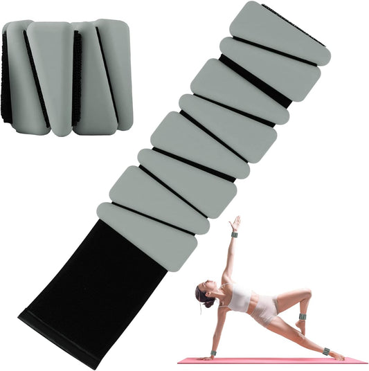 Wrist Weights Set of 2, Adjustable Silicone Workout Weights for Women and Men, Wearable Ankle/Wrist Weights V1102-B0BZR85MMY