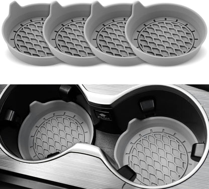 Car Cup Holder Coaster, Silicone Cup Holder Insert, Universal Anti-Slip Cup Holder, Auto Accessories Interior V1102-B0CWQ78C9F