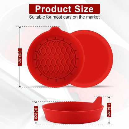 Car Cup Holder Coaster, Silicone Cup Holder Insert, Universal Non-Slip Cup Holder, Auto Accessories Interior V1102-B0CWQ7JGCV
