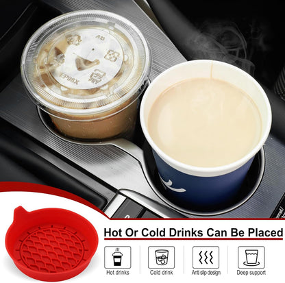 Car Cup Holder Coaster, Silicone Cup Holder Insert, Universal Non-Slip Cup Holder, Auto Accessories Interior V1102-B0CWQ7JGCV