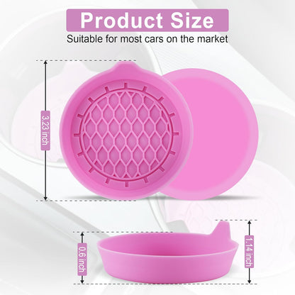 Car Cup Holder Coaster, Silicone Cup Holder Insert, Universal Non-Slip Cup Holder, Auto Accessories Interior V1102-B0CWQ7ZFWB