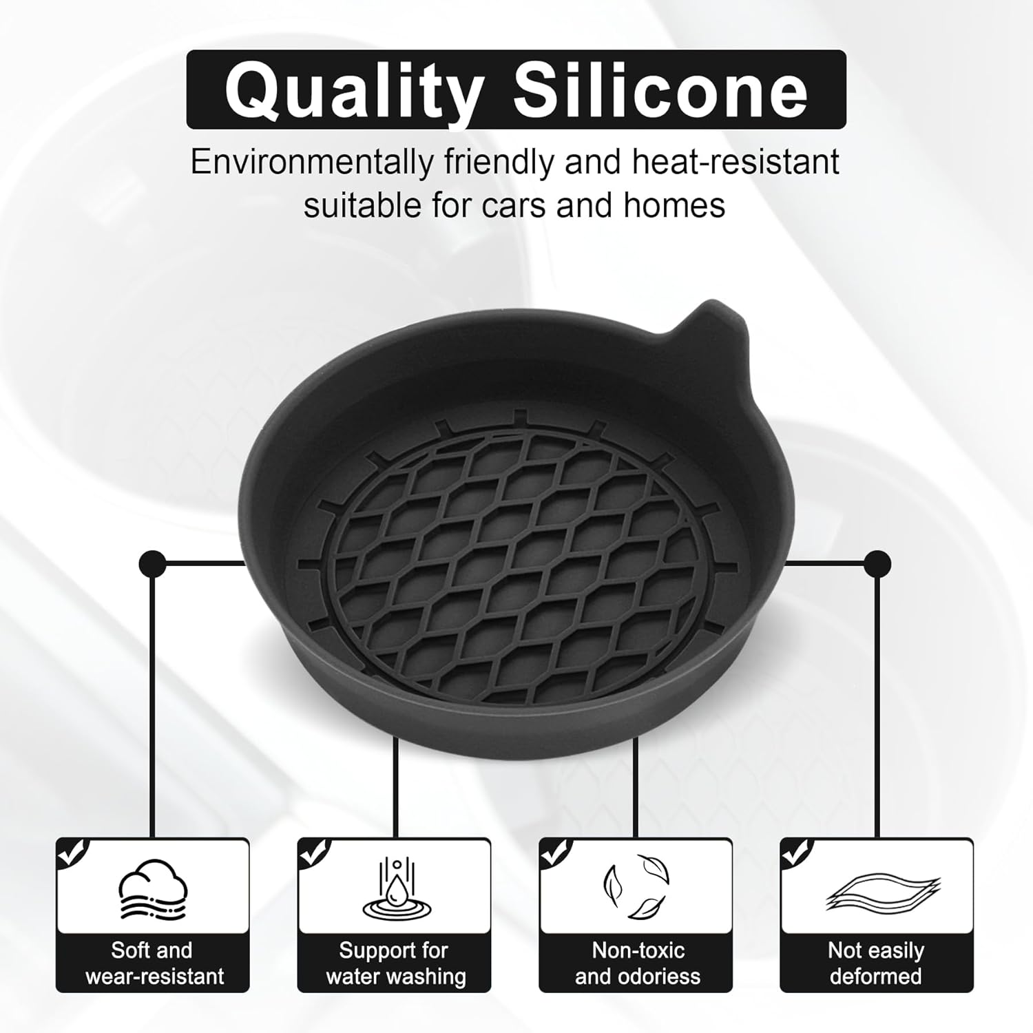 Car Cup Holder Coaster, Silicone Cup Holder Insert, Universal Non-Slip Cup Holder, Auto Accessories Interior V1102-B0CWQ8QMKT