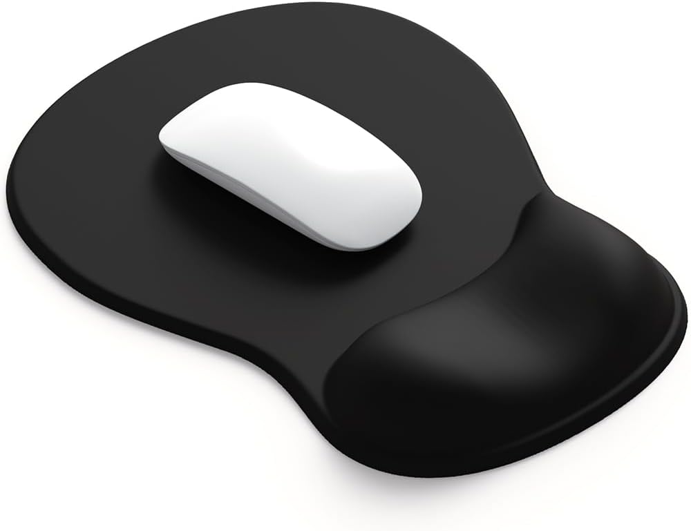 Gel Wrist Rest Mouse Pad - Ergonomic Office Mouse Pad with Wrist Support - Non-Slip, Design Desktop Accessory V1102-B0D3RSDDQT