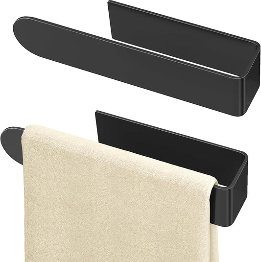 Hand Towel Holder, Self Adhesive Towel Racks for Bathroom Wall Mounted, 8 Inch Square Hand Towel Bar Stick on V1102-B0F21K4YHJ