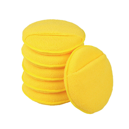 Microfiber Wax Applicator Pads, Car Wax Applicator with Finger Pocket, Buffing & Detail Polishing Foam Pads V1102-B0FV4Q875K