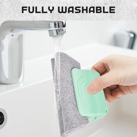 Magic Window Track Cleaner, 2026 Upgraded Handheld Cleaning Brush Set for Window Sliding Slots, Tile Grout V1102-B0FYF6RMZN
