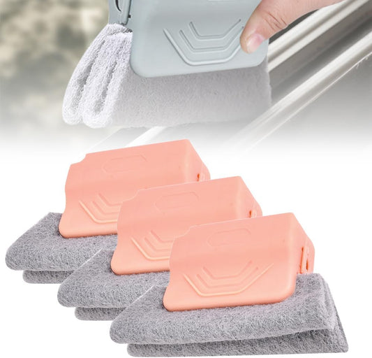 Magic Window Track Cleaner, 2026 Upgraded Handheld Cleaning Brush Set for Window Sliding Slots, Tile Grout V1102-B0FYF7Y5ZL