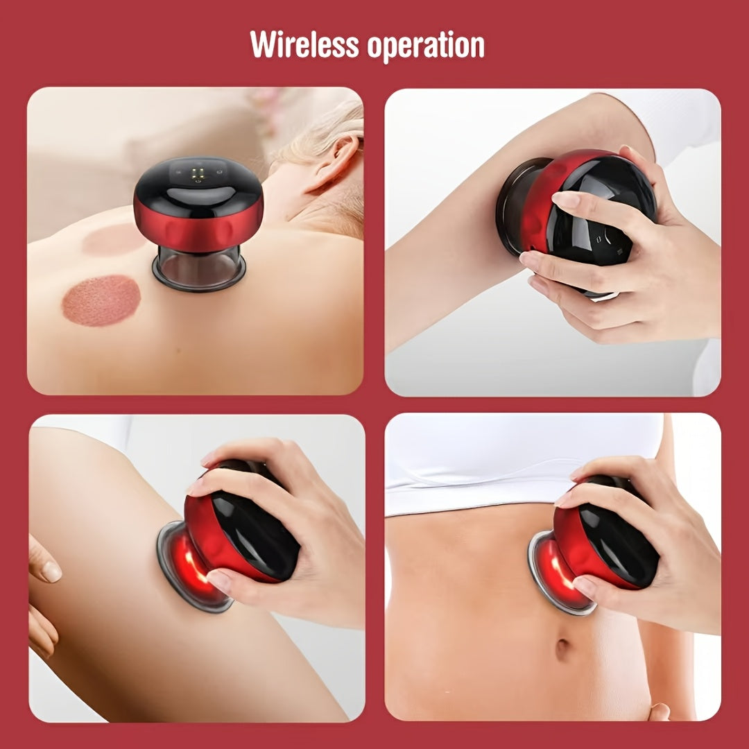 Smart Breathing Therapy Device: Dual-Mode, Switch Between Scraping and Inflation at Will(RED) V1102-BGQ001
