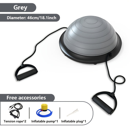 Hemisphere Trainer - Portable Inflatable Balance Trainer, specifically designed for core training, yoga, V1102-BQXL002