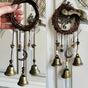 Bell Door Handle Protector Pendant, Vine-style Wind Chime, Witch Prayer Crystal Wind Chime, Home Decor V1102-BSLD001