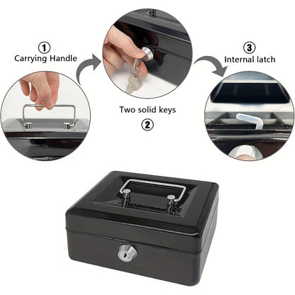 Portable & Secure, Ready to Use - Commercial Mobile Cash Drawer V1102-BXX001