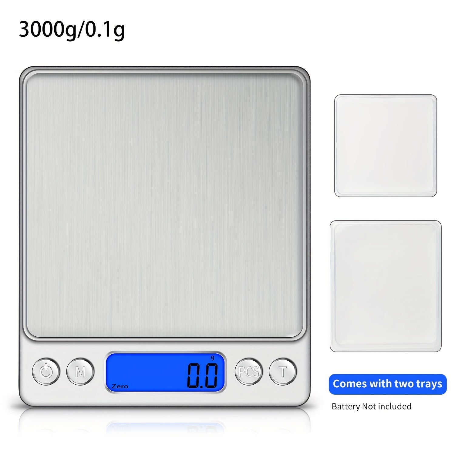 Food Scale, Kitchen Scale - Digital Weight Display in Grams and Ounces, High-Precision Electronic V1102-CFC001