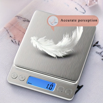 Food Scale, Kitchen Scale - Digital Weight Display in Grams and Ounces, High-Precision Electronic V1102-CFC001
