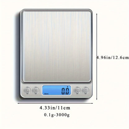 Food Scale, Kitchen Scale - Digital Weight Display in Grams and Ounces, High-Precision Electronic V1102-CFC001