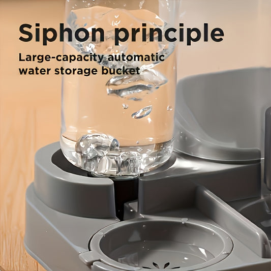 Grey Edition: The Smart Siphon Bucket that Autofills & Stops, Saving Water Effortlessly V1102-CWWSQ001