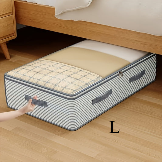 Large Storage Organizer Bag - Made from heavy-duty non-woven fabric with transparent windows, multi-layer V1102-DXSND001