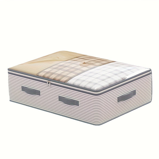 Large Storage Organizer Bag - Made from heavy-duty non-woven fabric with transparent windows, multi-layer V1102-DXSND001
