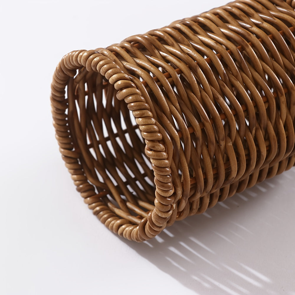 **Japanese Tableware Storage and Drying Basket: Slip-Resistant and Mold-Proof Bottom, Dual Use for Dining and V1102-FTSNT001