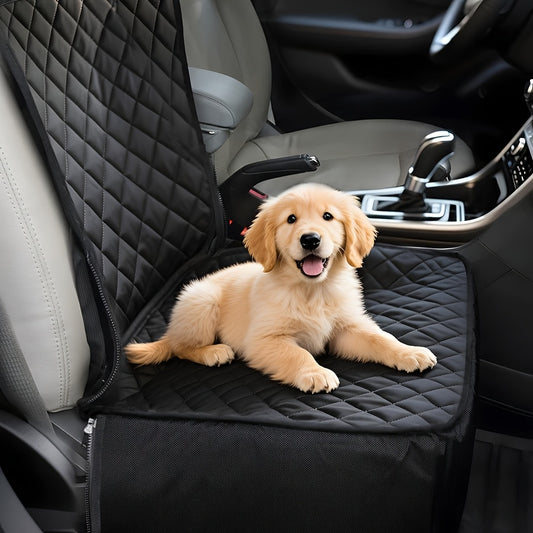 Dog Car Seat - Car Pet Travel Carrier, Durable Fabric, Adjustable Straps, Suitable for Long Drives, Essential V1102-GGQCZY001