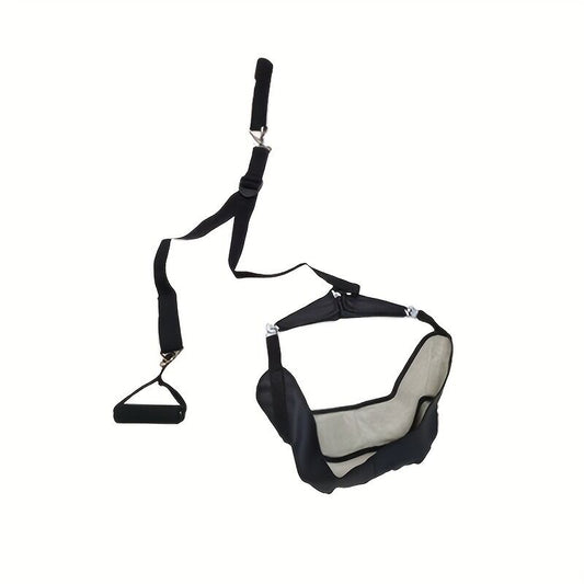 Portable neck stretcher for home use, medium tension with polyamide material, 360 degrees rotation and V1102-HYAM001