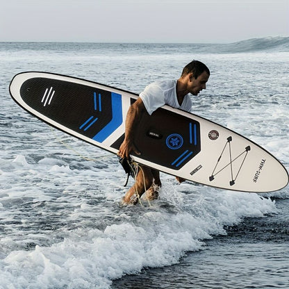 Inflatable vertical paddle set for water sports and surfing-including air pump, paddle, rope, backpack, fin V1102-HYJB001