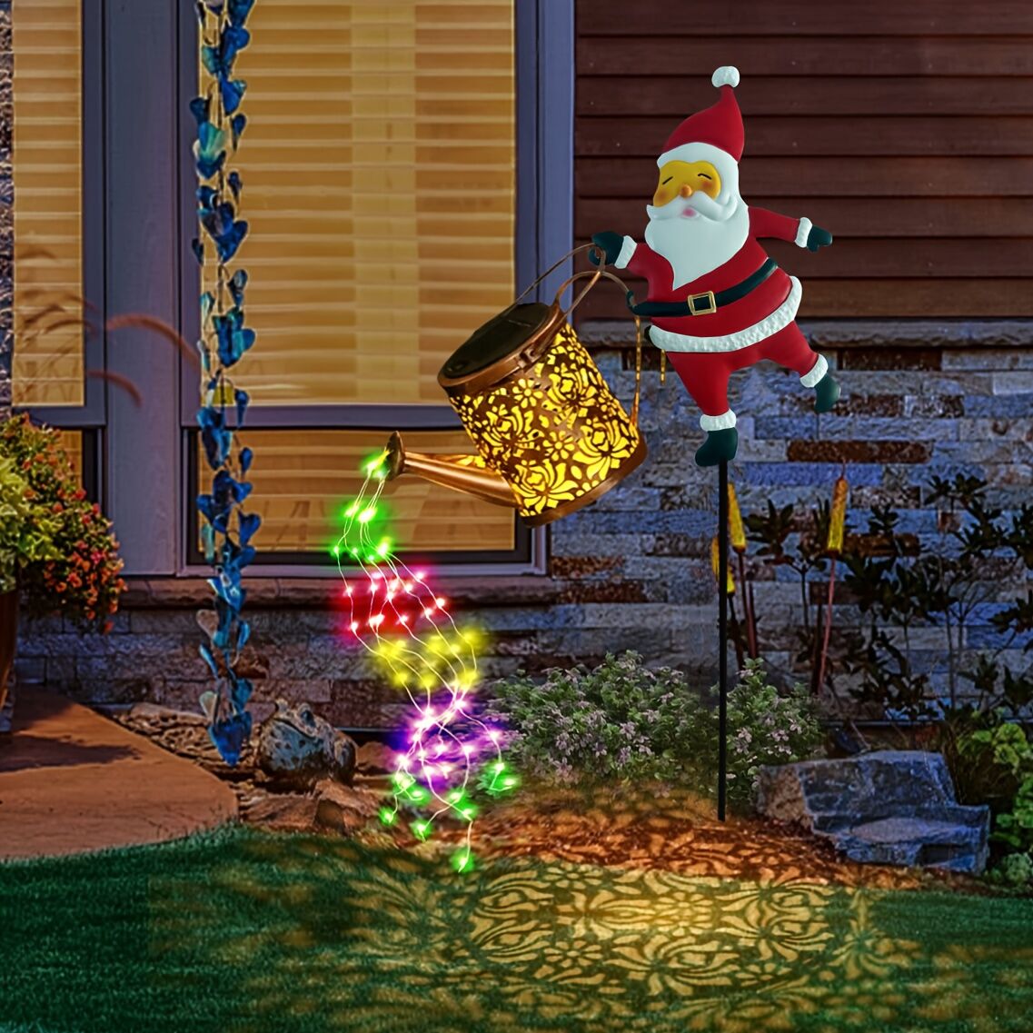 Outdoor Santa Claus Light with Water Sprinkler Effect V1102-HYSDLRD001