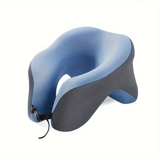 Ergonomic U-shaped core pillow for napping - Lightweight, dry clean only, synthetic fiber cover - Ideal for V1102-HYZT001