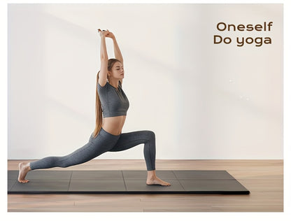 Thickened Foldable Fitness Mat|Anti-Slip Home Exercise Mat for Treadmill and Yoga, Multi-Functional Silent V1102-JSD001