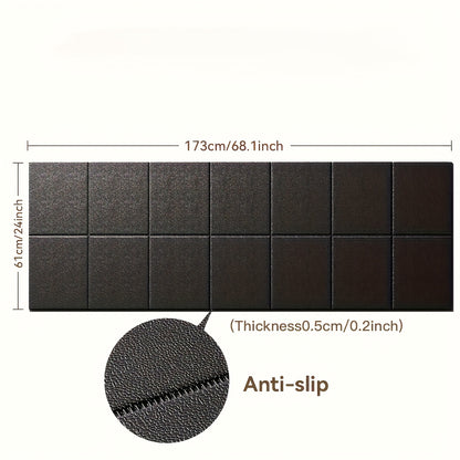 Thickened Foldable Fitness Mat|Anti-Slip Home Exercise Mat for Treadmill and Yoga, Multi-Functional Silent V1102-JSD001