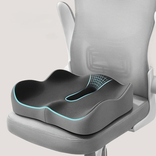 grey+black **Waist Support and Seat Cushion Combo: Scientifically Supports the Back, Breathable and V1102-JYZD002