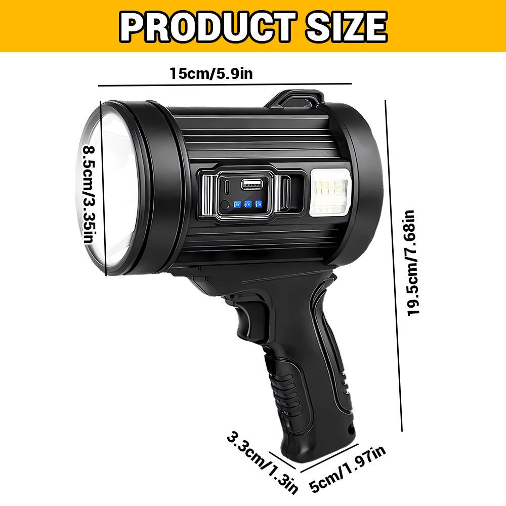Solar Mobile Power Station: Modular Lighting + Dual Fast Charge, Real-Time Power Display, Your All-Round V1102-LEDSDT001