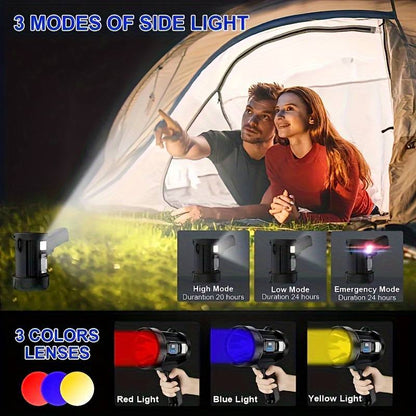 Solar Mobile Power Station: Modular Lighting + Dual Fast Charge, Real-Time Power Display, Your All-Round V1102-LEDSDT001
