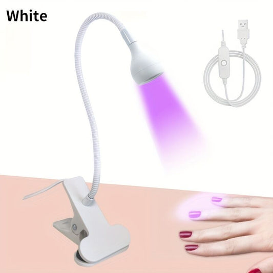 Straight UV/LED Nail Lamp, Table Lamp, Night Light, USB Nail Clamp Light, Gel Polish Curing Light with UV/LED V1102-MJYZD002