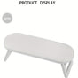 Grey Dual-Use Hand Pillow: Combines Manicure Support and Portable Folding, Ergonomic Design, Suitable for V1102-MJZCJ002