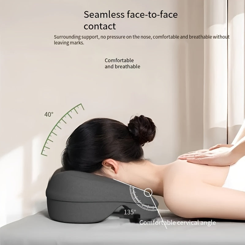 Comfort Zoning, No Fatigue-Ergonomic Beauty Bed Pillow Set(light gray) V1102-MRAMZ001