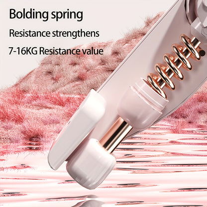 Adjustable Resistance Leg Trainer|Home 360-Degree Rotatable Shaping, Anti-Slip Spring Strength Workout for V1102-MTQ002