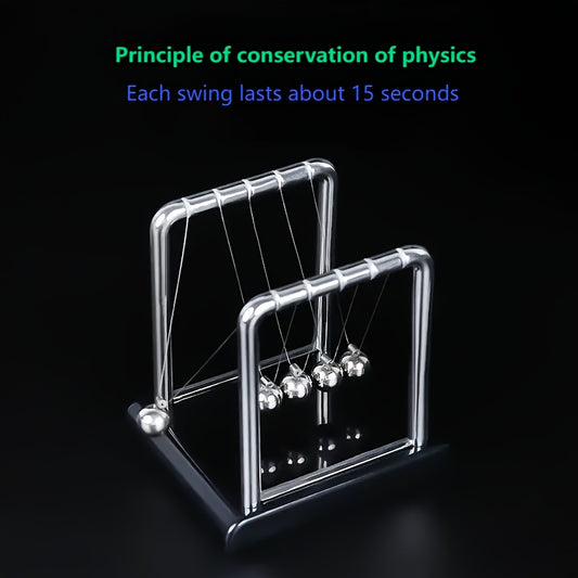 Newton's Cradle, made of durable PP material, is both a desktop physics demonstration pendulum and a V1102-NDYBQ001