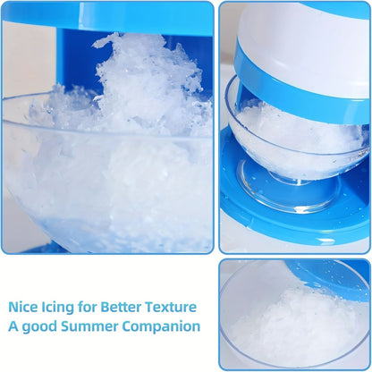 Portable Hand-Cranked Ice Shaver for Home Use: The Smart Choice for Summer Parties and Snow Cone Making V1102-PBJLS001