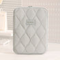 (grey)**BEENLOVE Tablet Storage Bag: 180 degrees Full-Open Independent Compartment, Shockproof & Portable, V1102-PBSND004