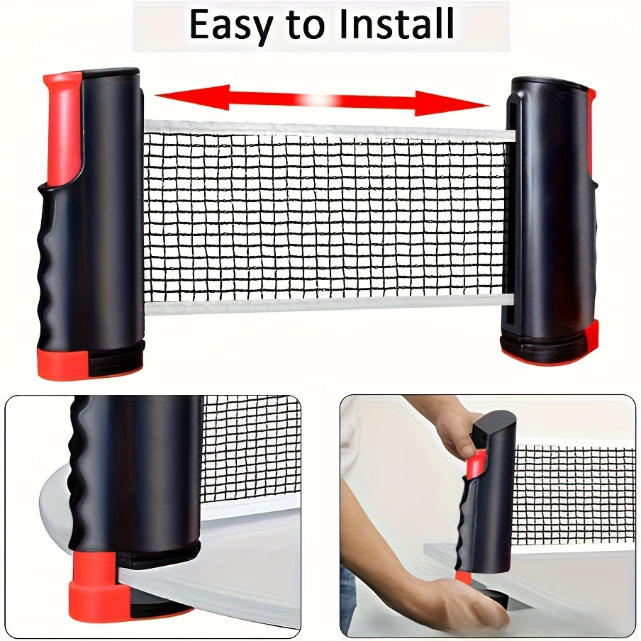 Easy-to-Install Durable Racket: 3-Step Assembly, 5-Layer Composite Wood, Ergonomic Non-Slip Grip for V1102-PPQW001