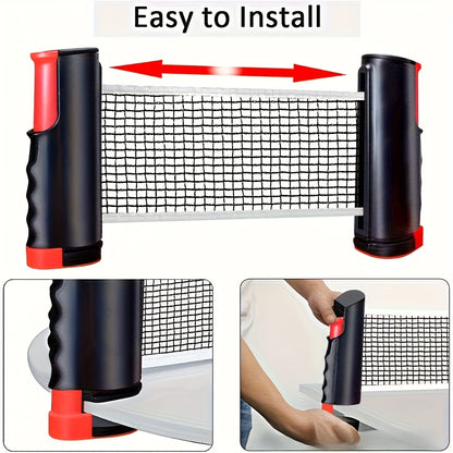 Easy-to-Install Durable Racket: 3-Step Assembly, 5-Layer Composite Wood, Ergonomic Non-Slip Grip for V1102-PPQW001
