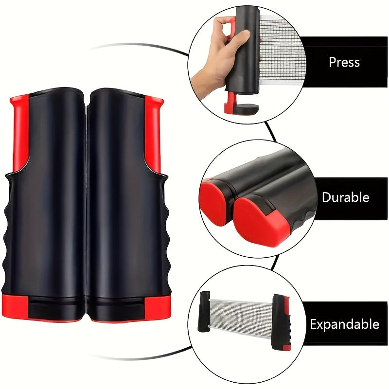Easy-to-Install Durable Racket: 3-Step Assembly, 5-Layer Composite Wood, Ergonomic Non-Slip Grip for V1102-PPQW001