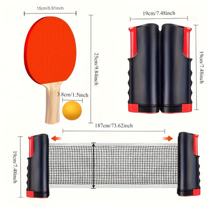 Easy-to-Install Durable Racket: 3-Step Assembly, 5-Layer Composite Wood, Ergonomic Non-Slip Grip for V1102-PPQW001