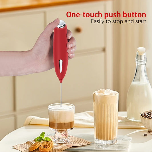 **Handheld Electric Frother | 10000 RPM Powerful Motor, One-Touch Start/Stop, Easily Froths, Mixes, and V1102-QBQ003