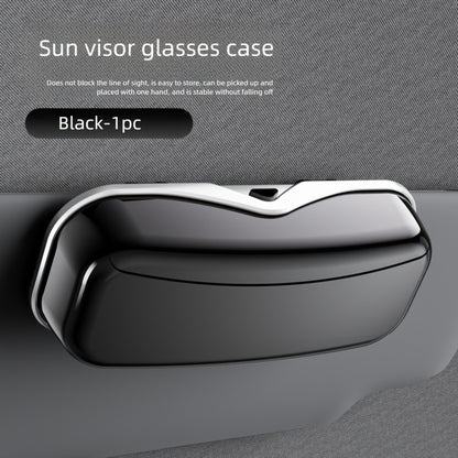Car Travel Three-Piece Set: Push-Open Eyeglass Case, Universal Storage Case, and Secure Organizer-Complete V1102-QCZYBYJH003