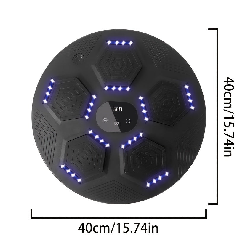 Smart Boxing Training Device: 18 Music Modes + Adaptive System + Minimalist Wall Mount, Creating a V1102-QJBHYY001