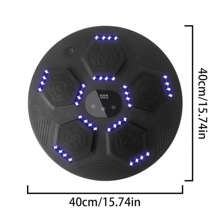 Smart Boxing Training Device: 18 Music Modes + Adaptive System + Minimalist Wall Mount, Creating a V1102-QJBHYY001