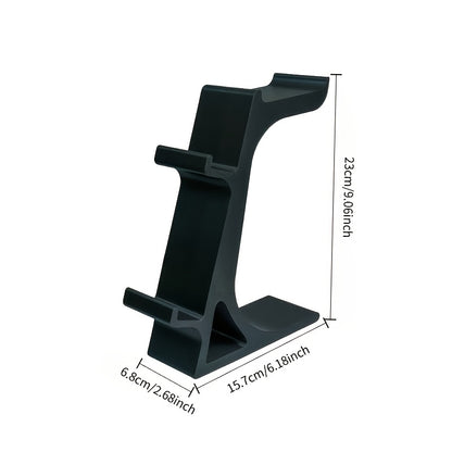 WHITE 3-in-1 PS5 and Xbox Controller Stand - Compatible with PlayStation 5/Xbox Consoles. A gaming desktop V1102-SBZJ002
